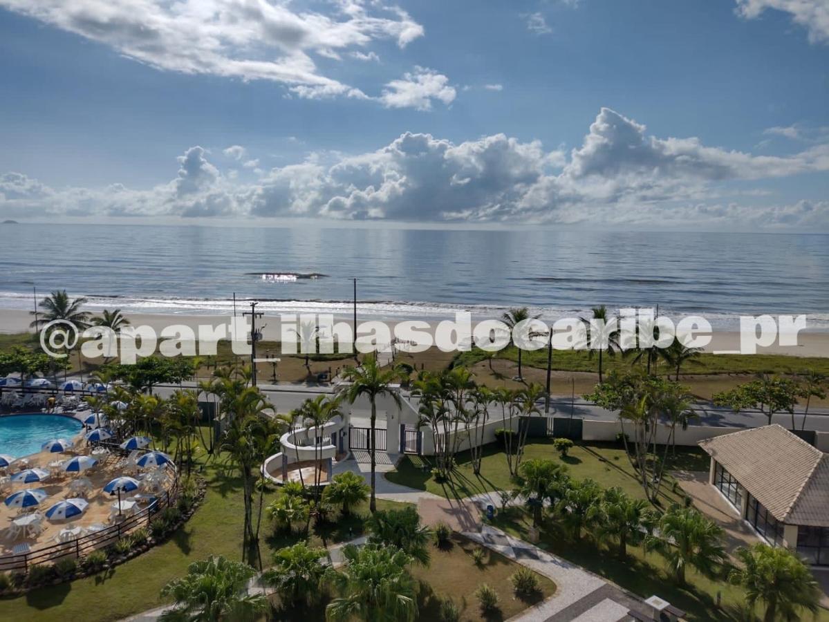 Apto Cond Ilhas Do Caribe - Pr - Beira Mar 마티뇨스 외부 사진