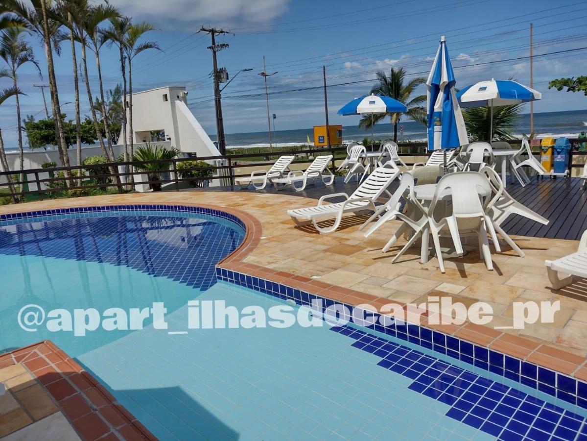 Apto Cond Ilhas Do Caribe - Pr - Beira Mar 마티뇨스 외부 사진