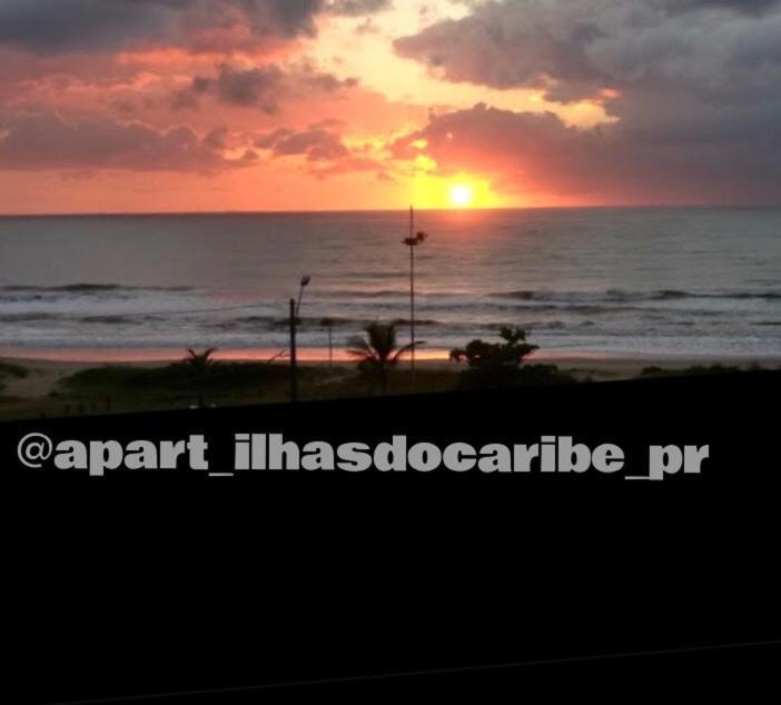 Apto Cond Ilhas Do Caribe - Pr - Beira Mar 마티뇨스 외부 사진