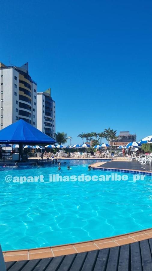 Apto Cond Ilhas Do Caribe - Pr - Beira Mar 마티뇨스 외부 사진