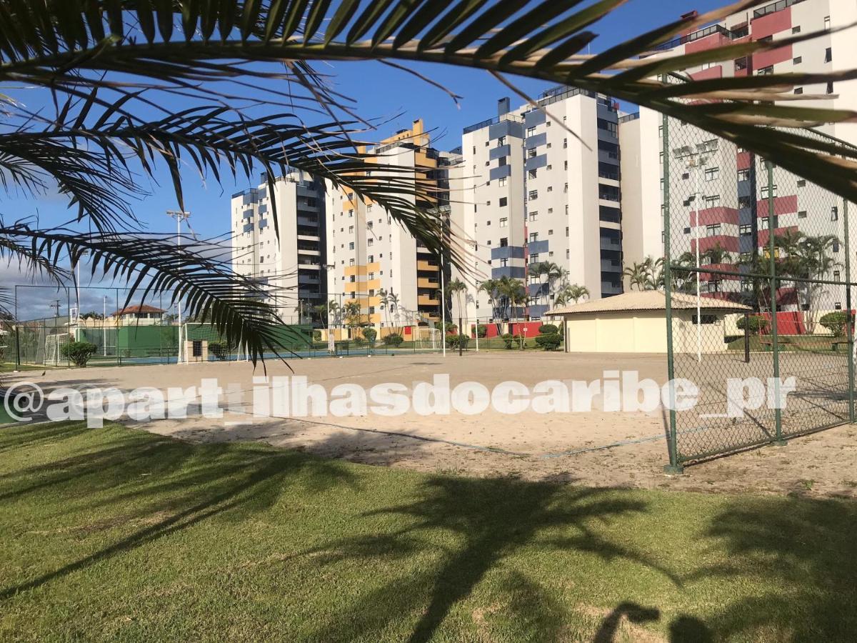 Apto Cond Ilhas Do Caribe - Pr - Beira Mar 마티뇨스 외부 사진
