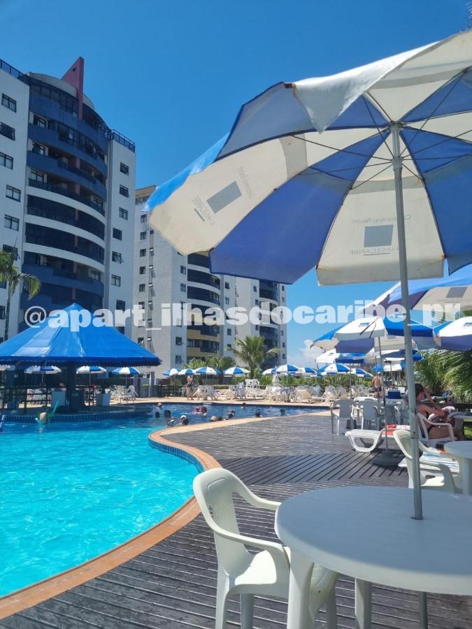 Apto Cond Ilhas Do Caribe - Pr - Beira Mar 마티뇨스 외부 사진