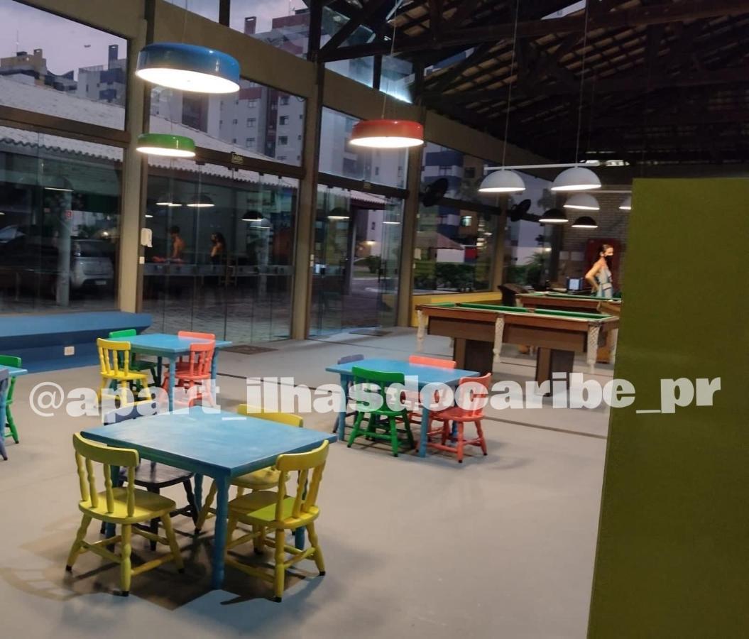 Apto Cond Ilhas Do Caribe - Pr - Beira Mar 마티뇨스 외부 사진