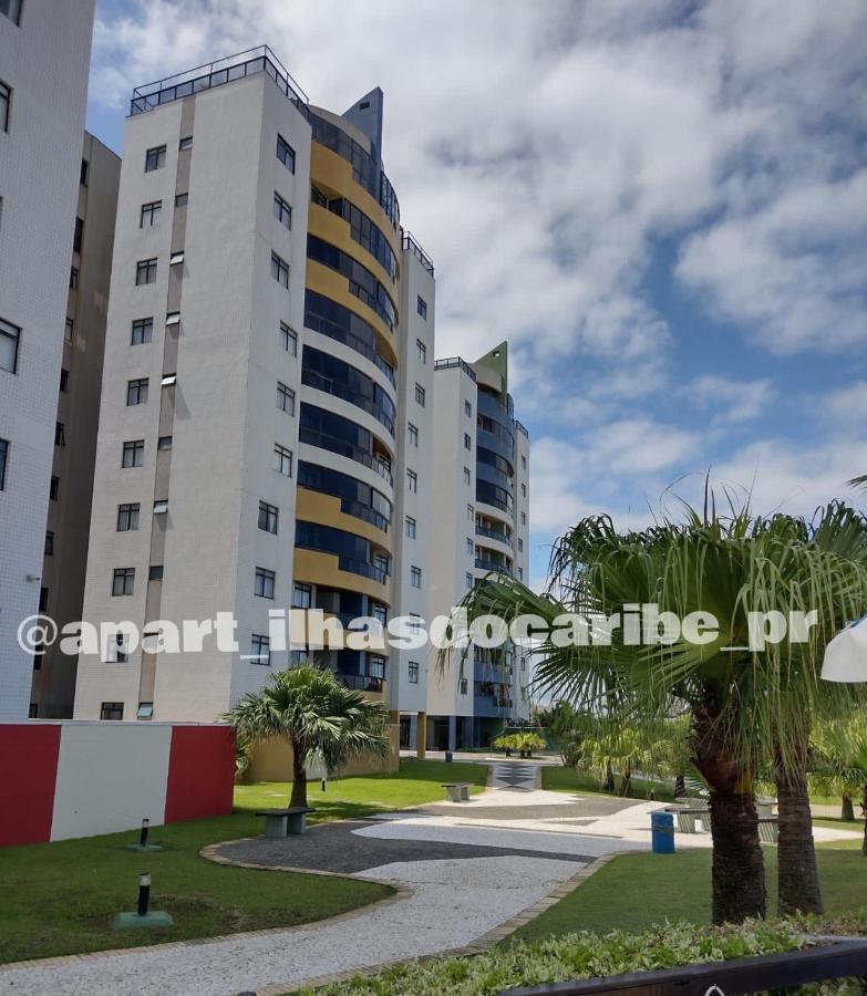 Apto Cond Ilhas Do Caribe - Pr - Beira Mar 마티뇨스 외부 사진