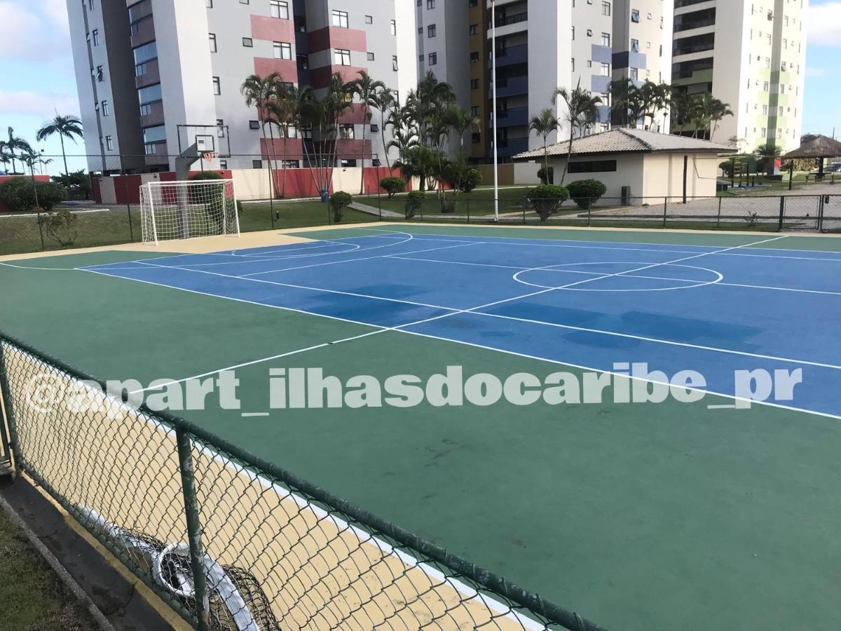 Apto Cond Ilhas Do Caribe - Pr - Beira Mar 마티뇨스 외부 사진