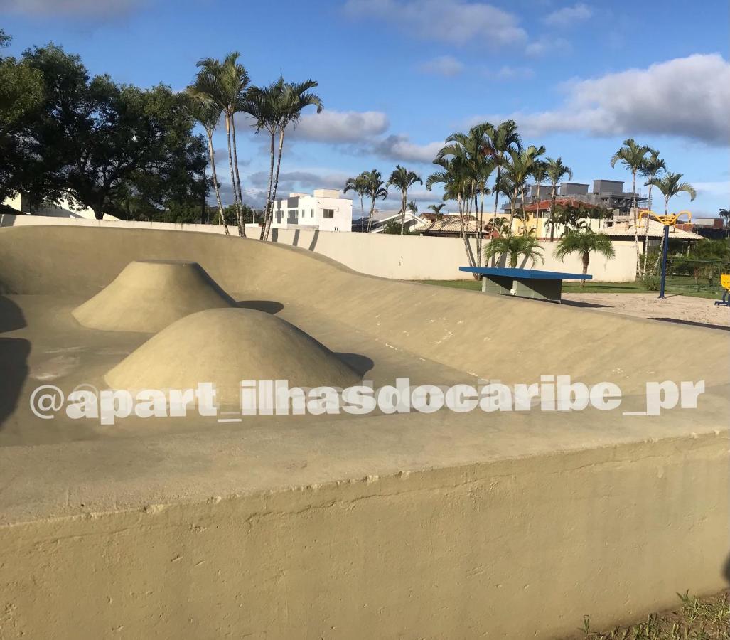 Apto Cond Ilhas Do Caribe - Pr - Beira Mar 마티뇨스 외부 사진