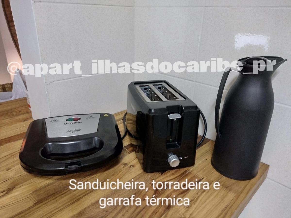 Apto Cond Ilhas Do Caribe - Pr - Beira Mar 마티뇨스 외부 사진