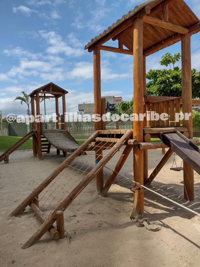 Apto Cond Ilhas Do Caribe - Pr - Beira Mar 마티뇨스 외부 사진