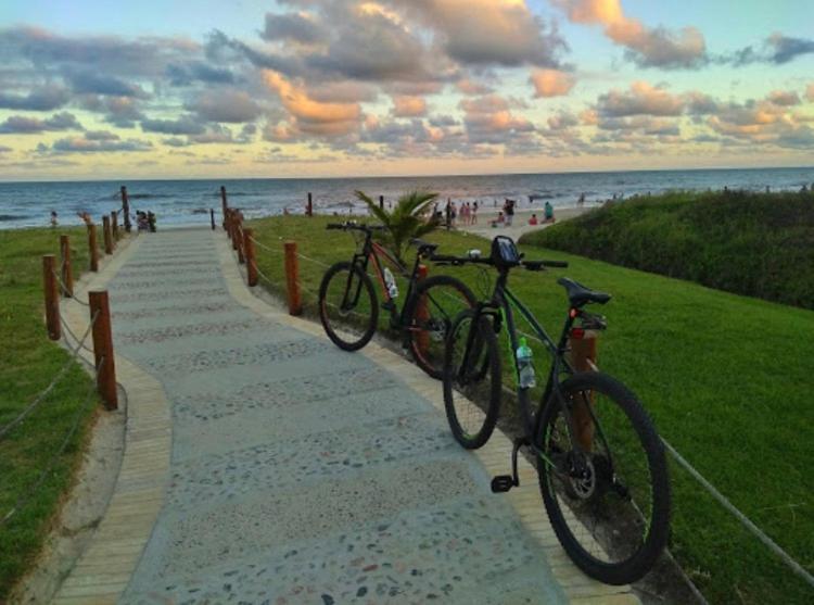 Apto Cond Ilhas Do Caribe - Pr - Beira Mar 마티뇨스 외부 사진